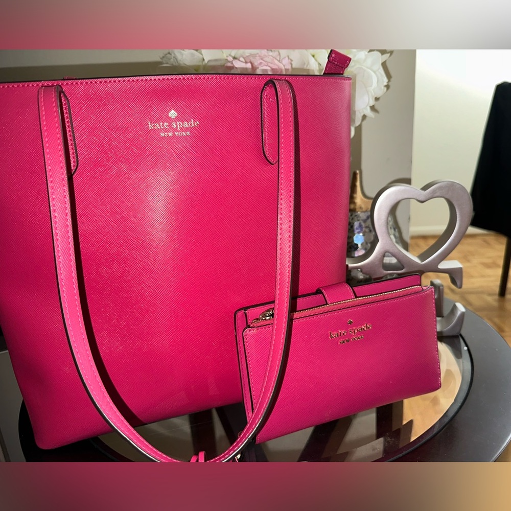 Kate Spade ♠️ Jana Tote & Wristlet/Wallet